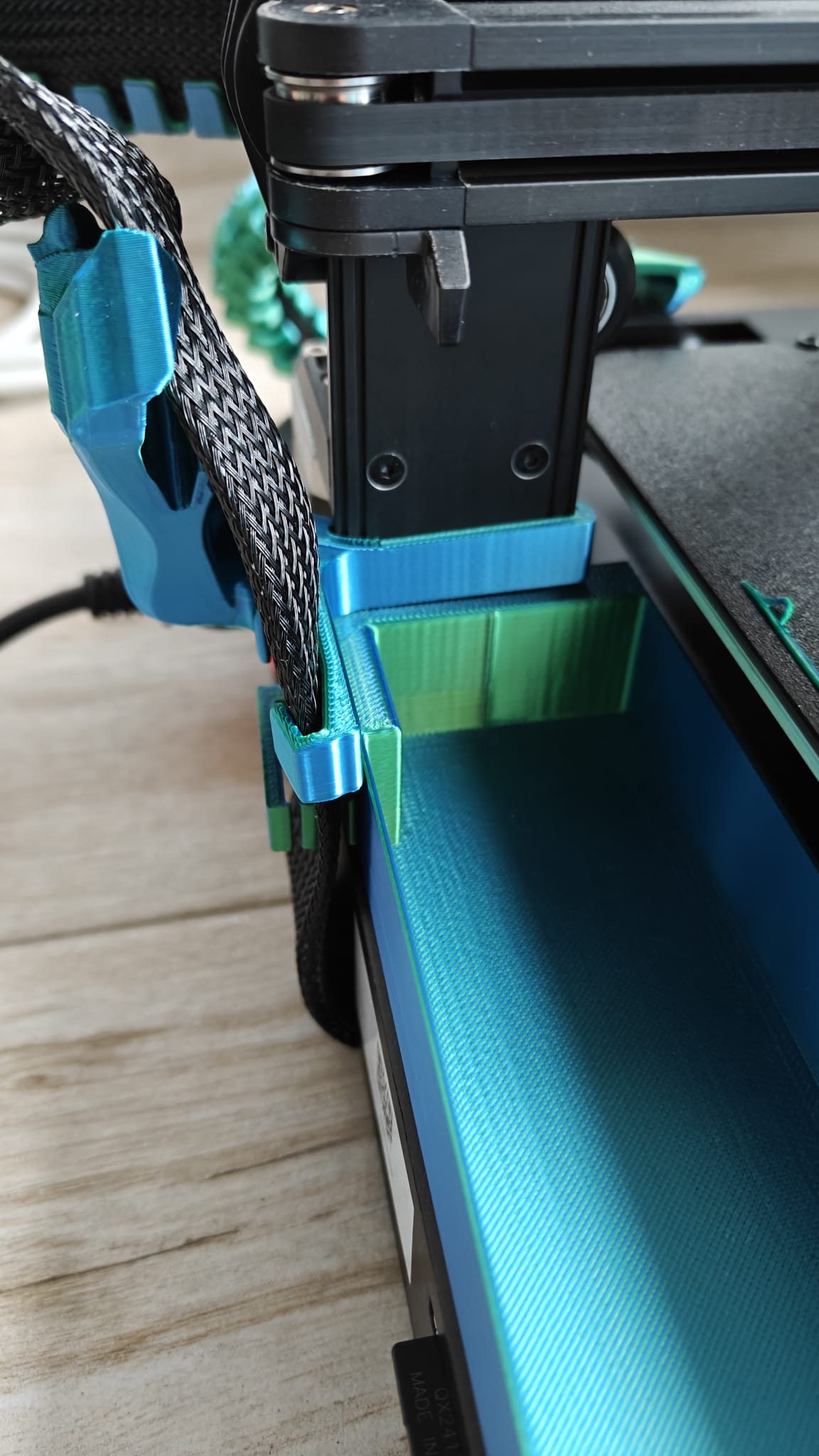 Spine Chain Side Mount – Short Base for Trash Bin (Ender 3)