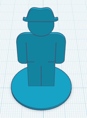 Floating Constellation Figure Man