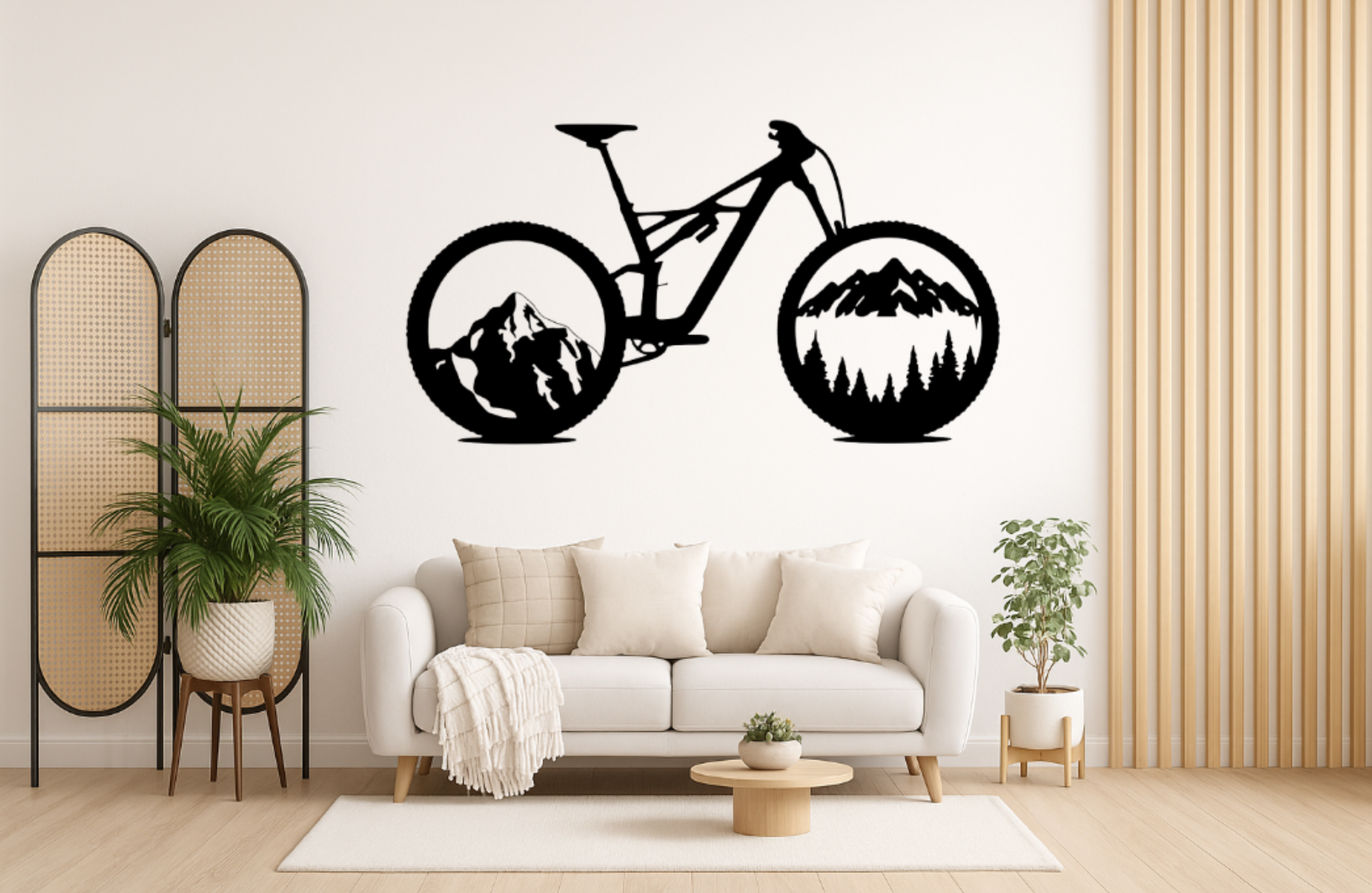 WallArt Mountain MountainBike