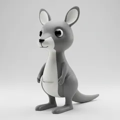 Kangaroo Cute Animal Toys for Kids [YAMSASO DESIGN]
