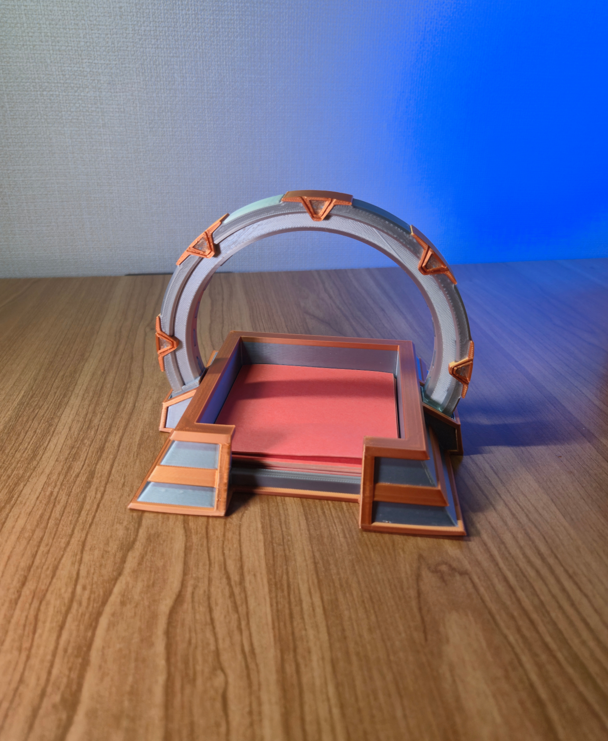 Portal Gate Sticky Note Tray