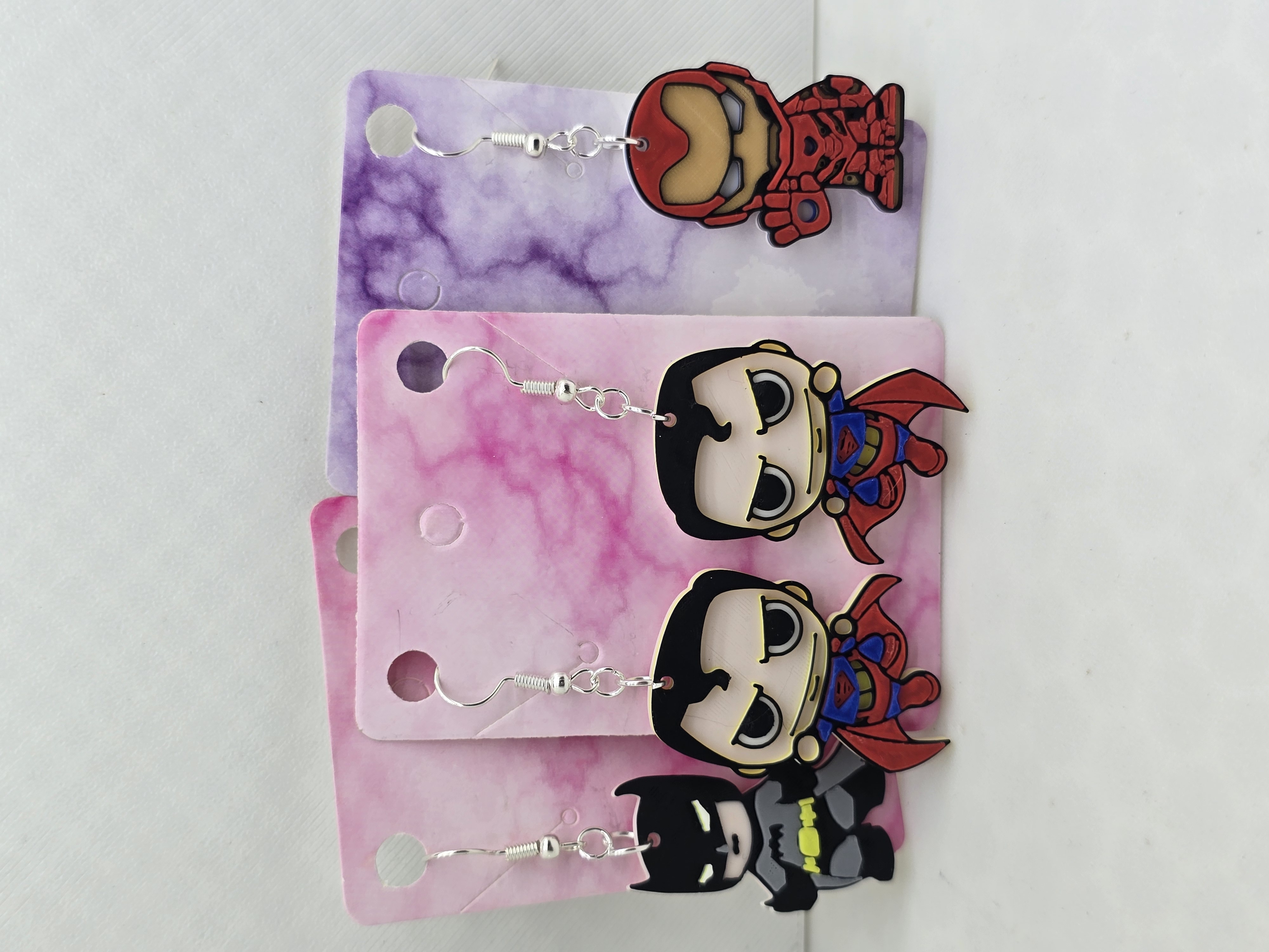 Super Hero Earrings