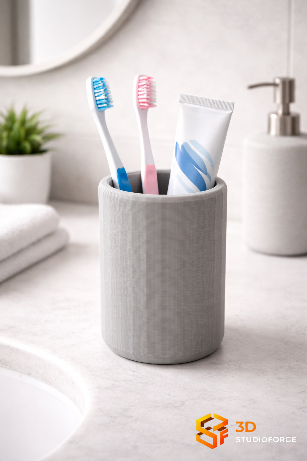 Modern Toothbrush Holder