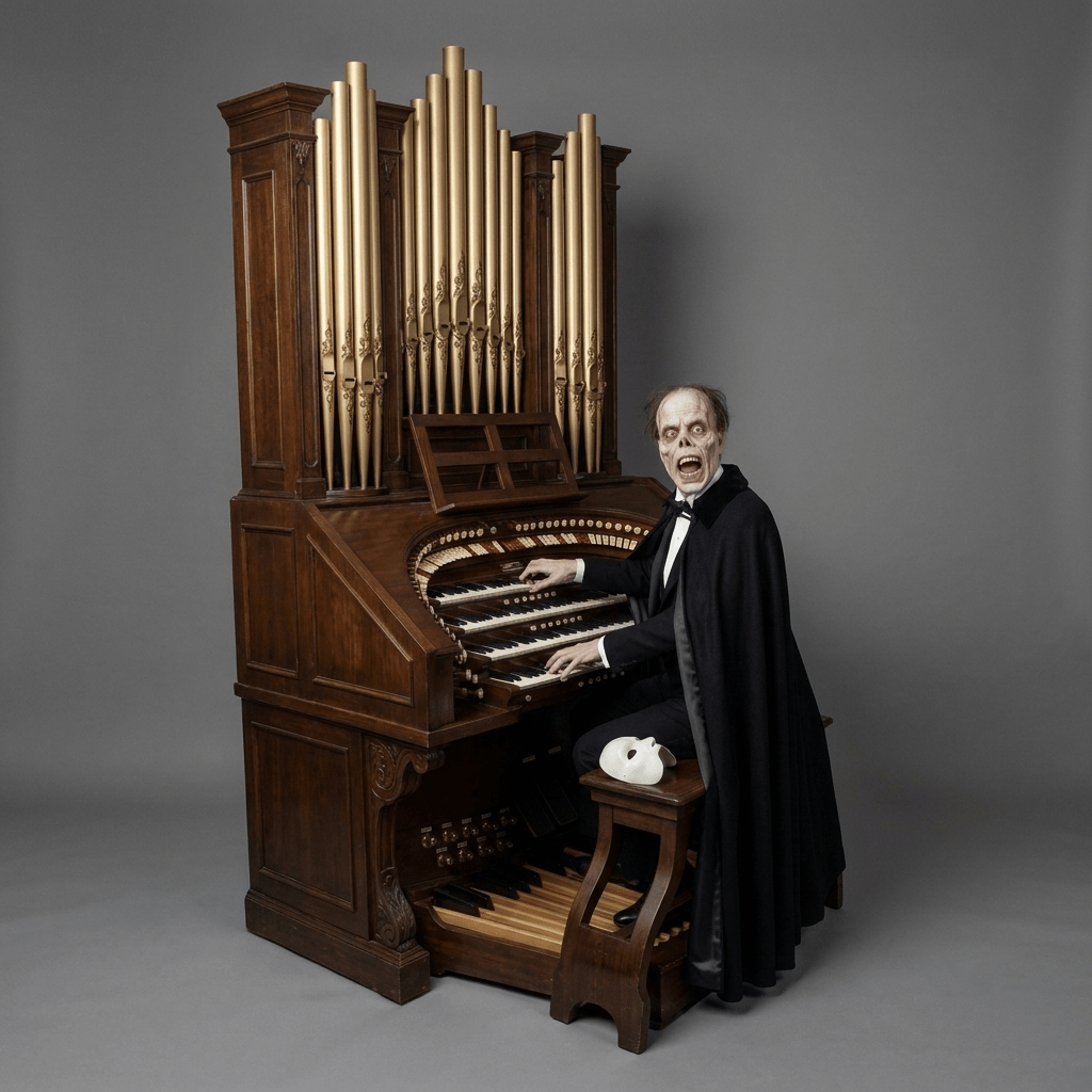Universal Monsters - The Phantom of the Opera - with Organ -  1943