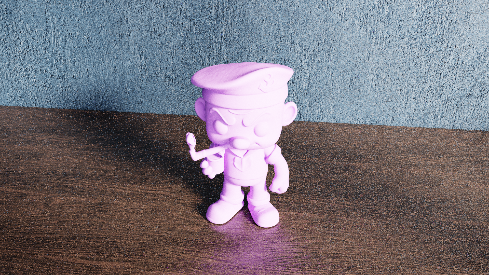 Miniatura 4 do modelo 3D Chibi Popeye