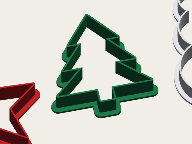Christmas Cookie Cutters – Star, Tree and Snowman