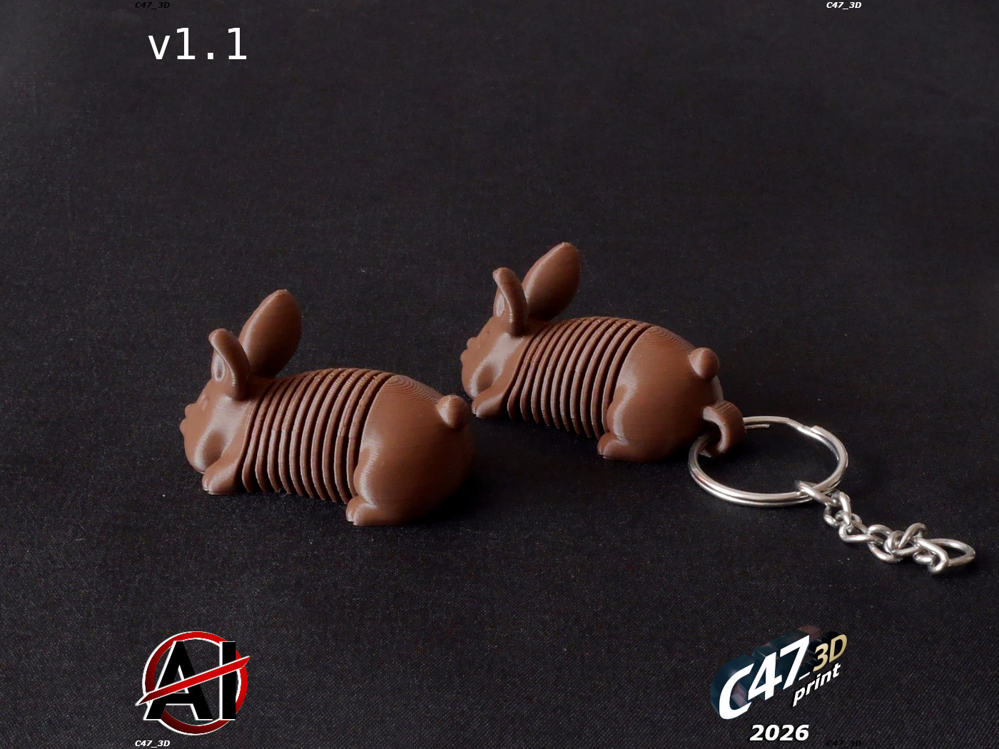 Miniatura 3 do modelo 3D Springy Bunny