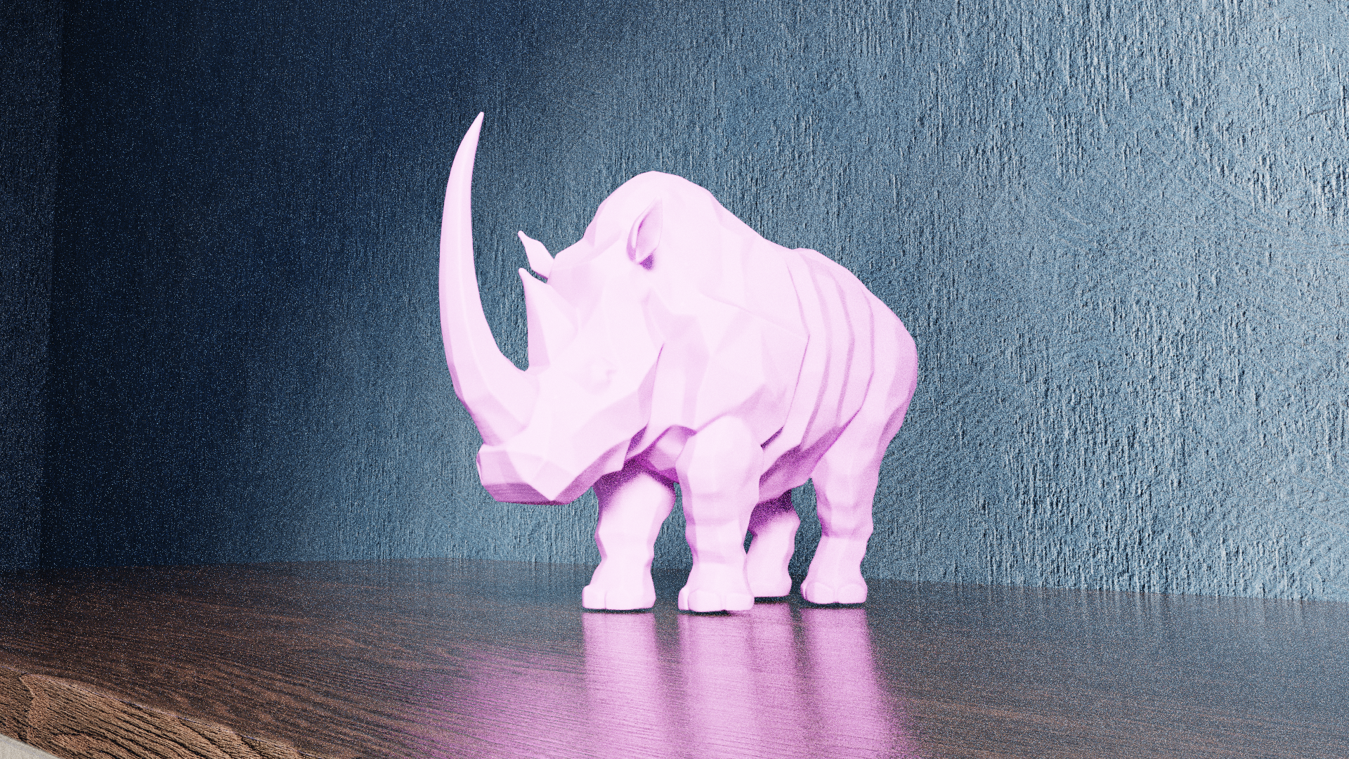 Miniatura 8 do modelo 3D Low Poly Rhino