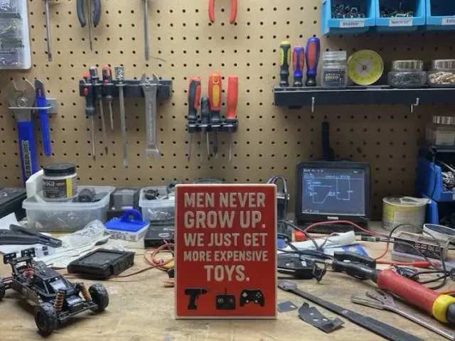 Men never grow up