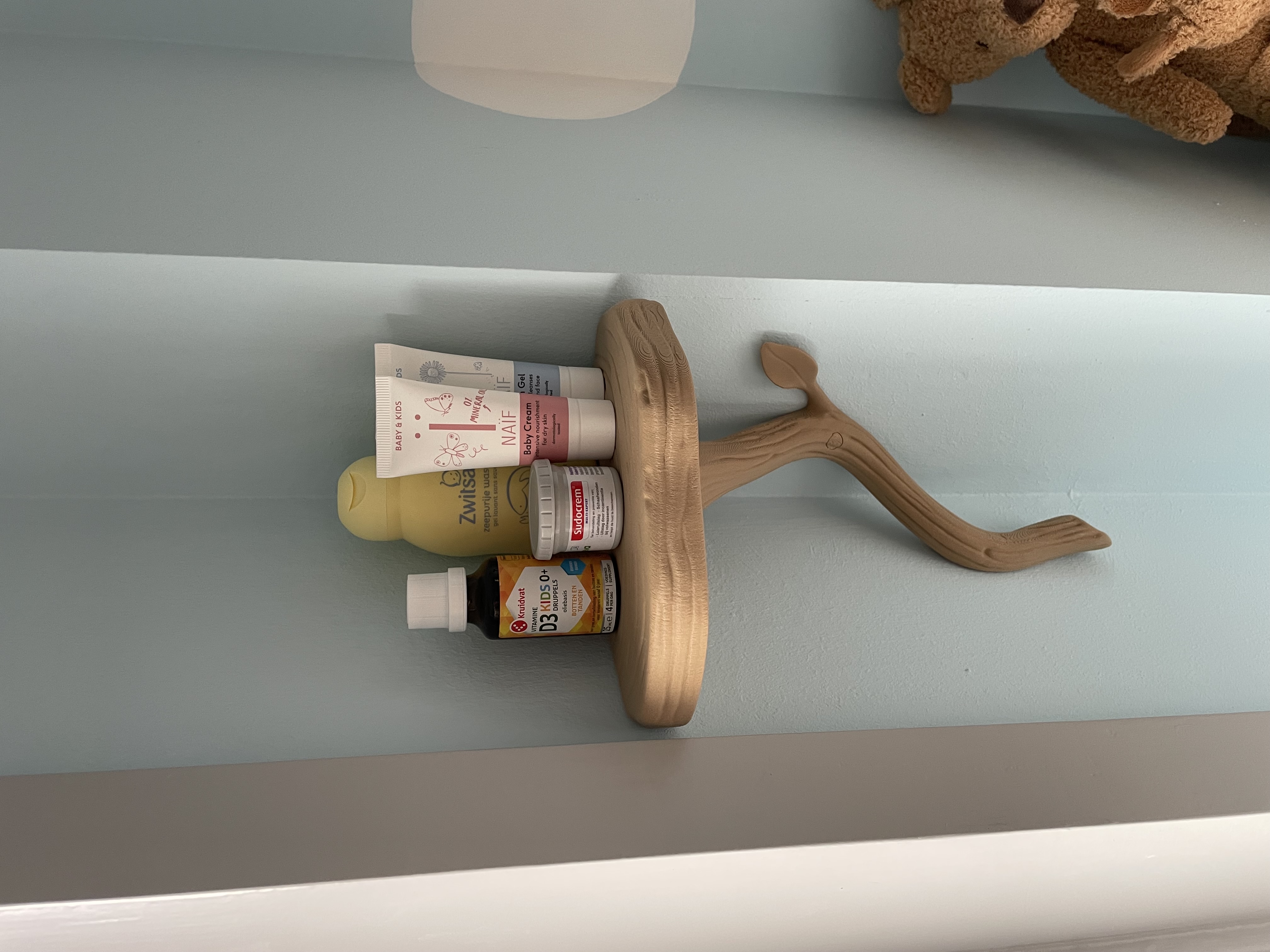 Organic Tree Corner Shelf