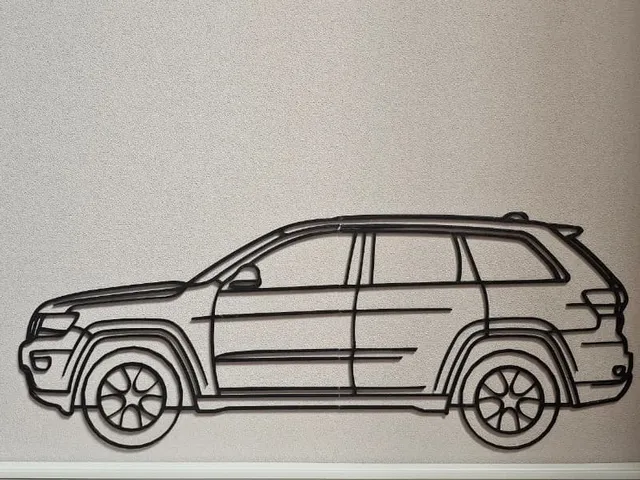 Jeep Grand Cherokee wk2 Wall art