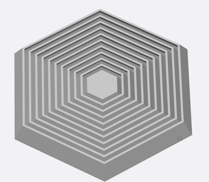hexagon layer fidget free to sell