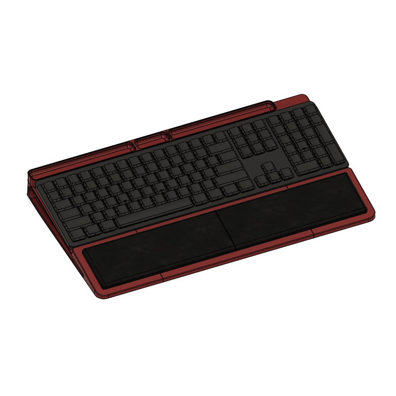 Logitech MX riser with wrist rest - no supports, no hardware by Palecek ...