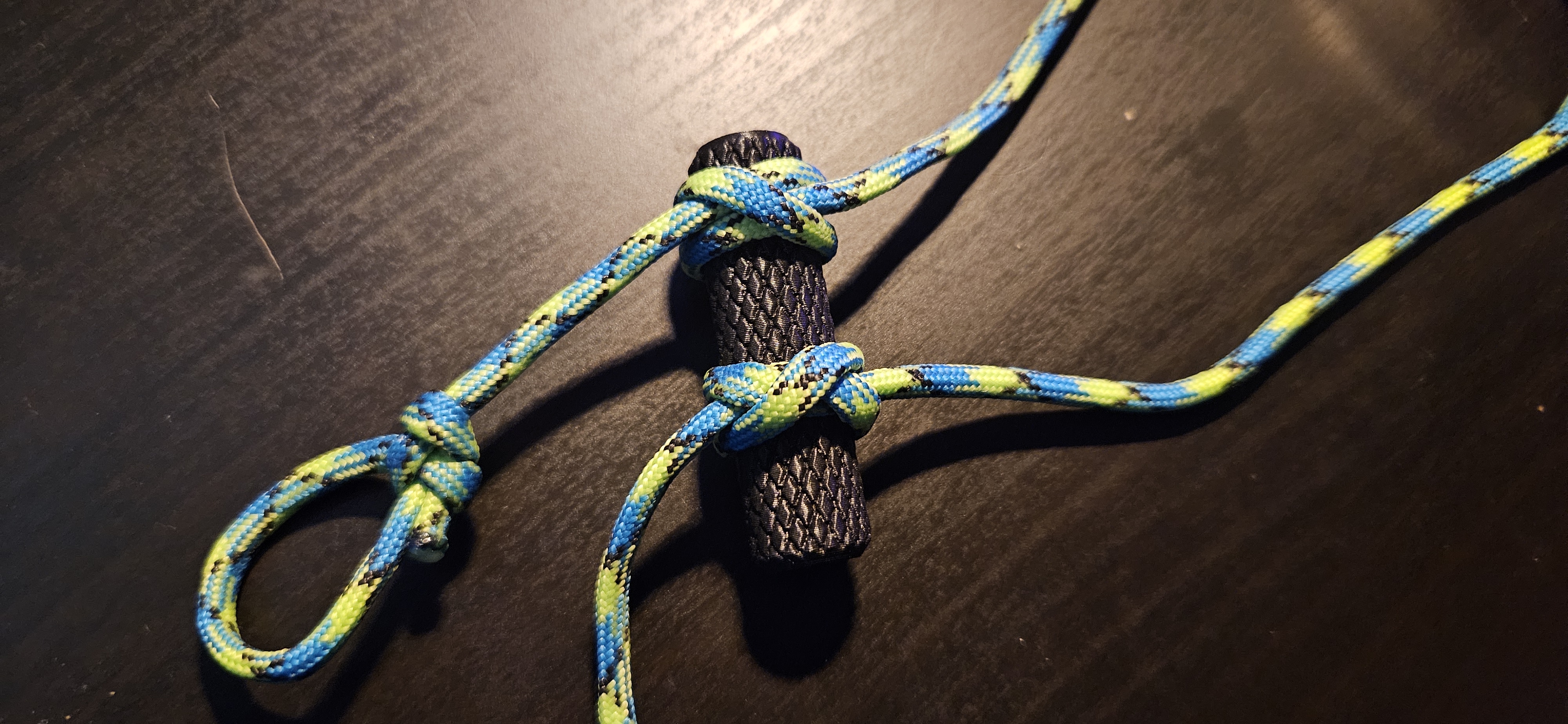 Knot practise/learning stick