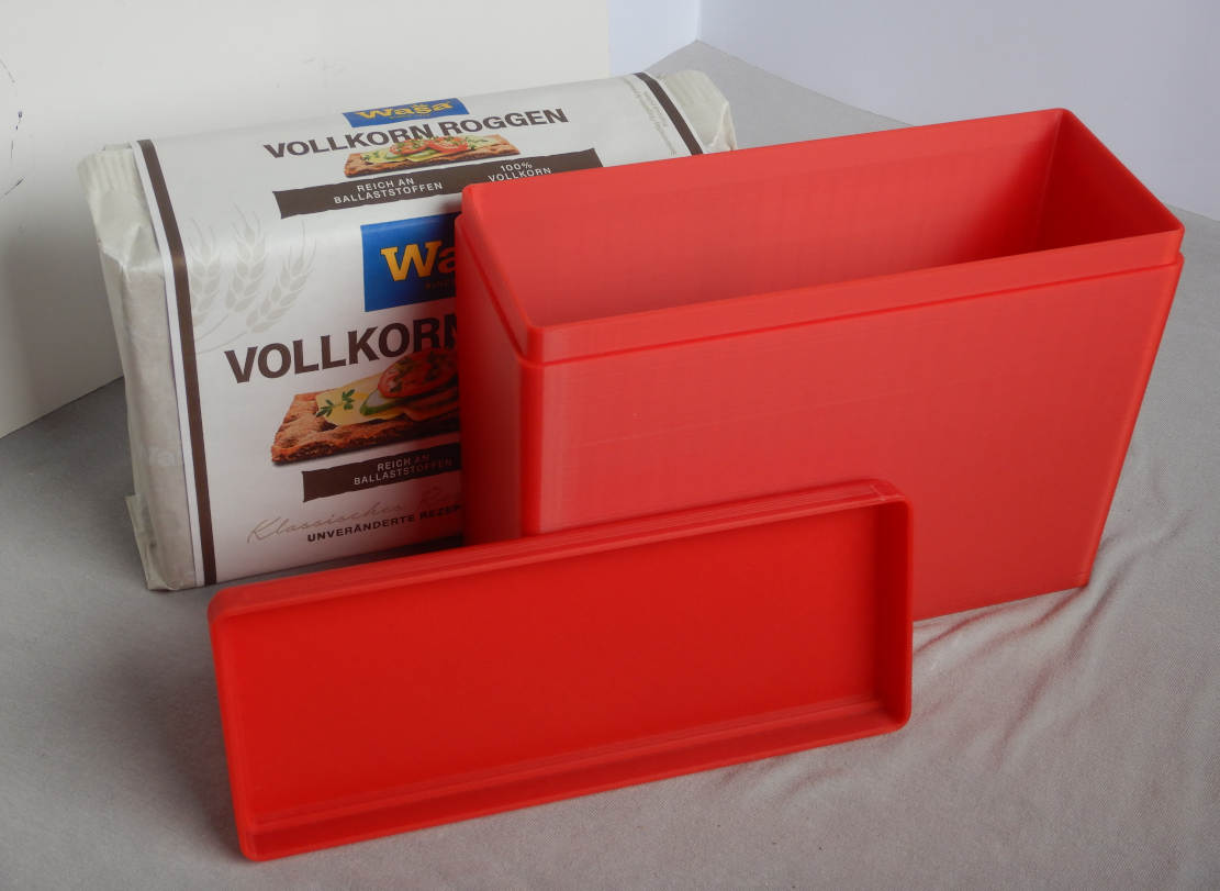 Dose für Knäckebrot box for Knackebrod crispbread