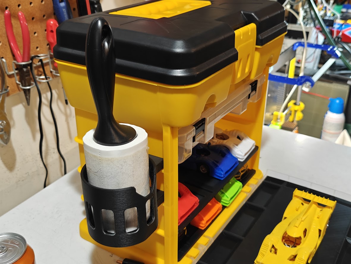 HF Slot Car Box Side Drink/Tape and Controller Holder