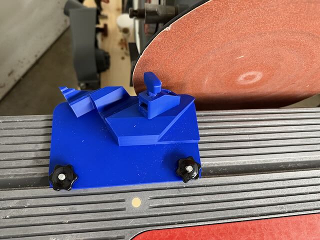 Shopsmith lathe tool sharpening jig — miniatura 3