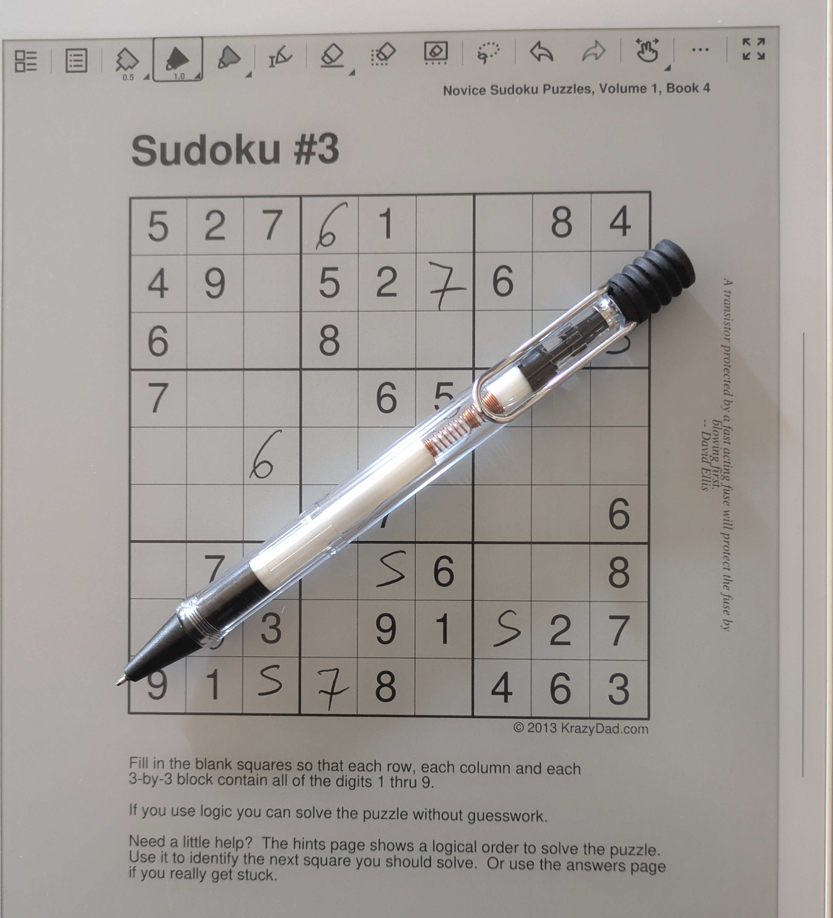 Supernote Refill DIY for Lamy Pen
