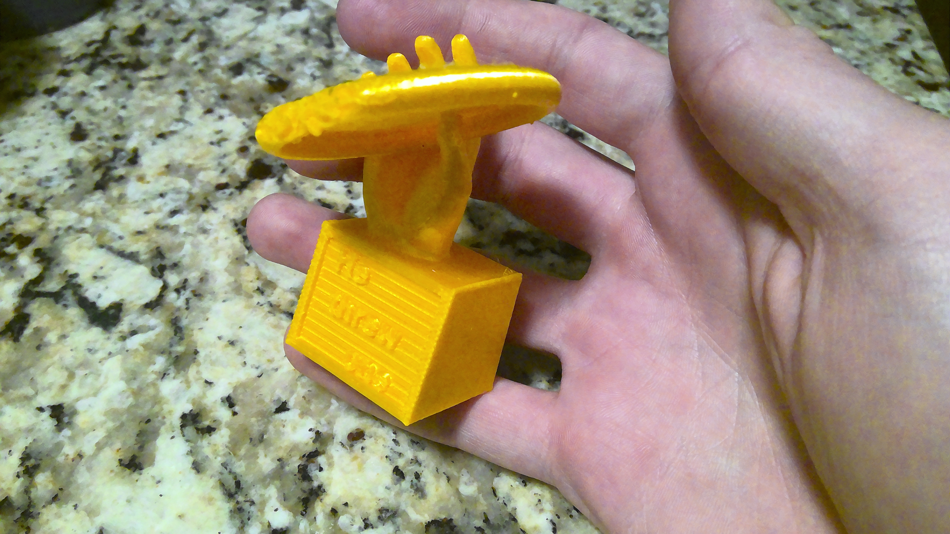 Ultimate Frisbee Trophy (blank) — miniatura 2
