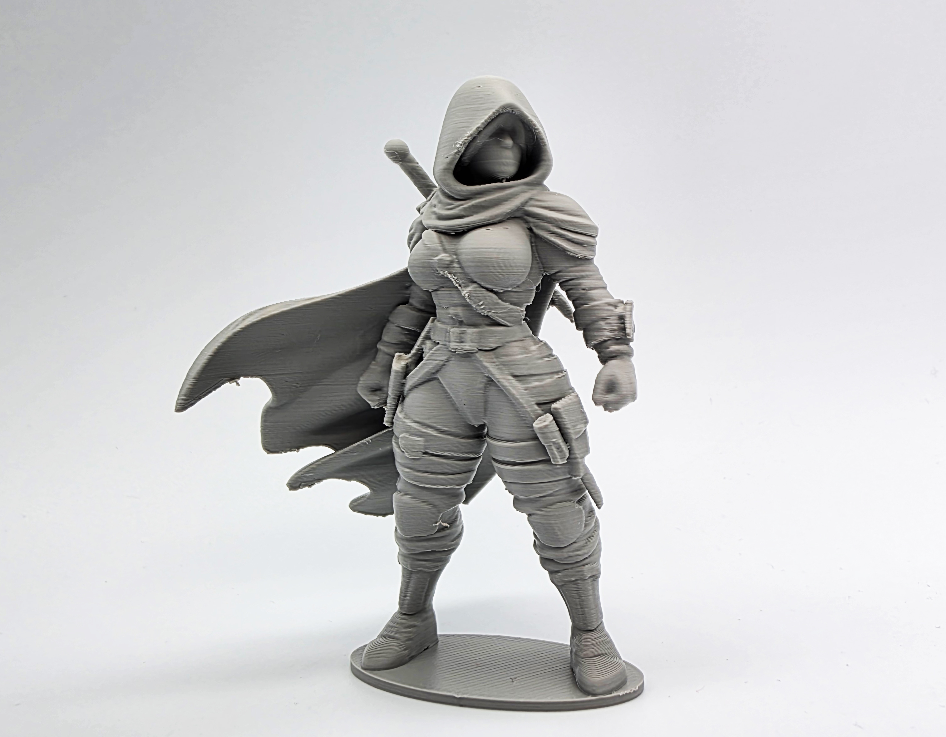 Female Hooded Assassin Figurine