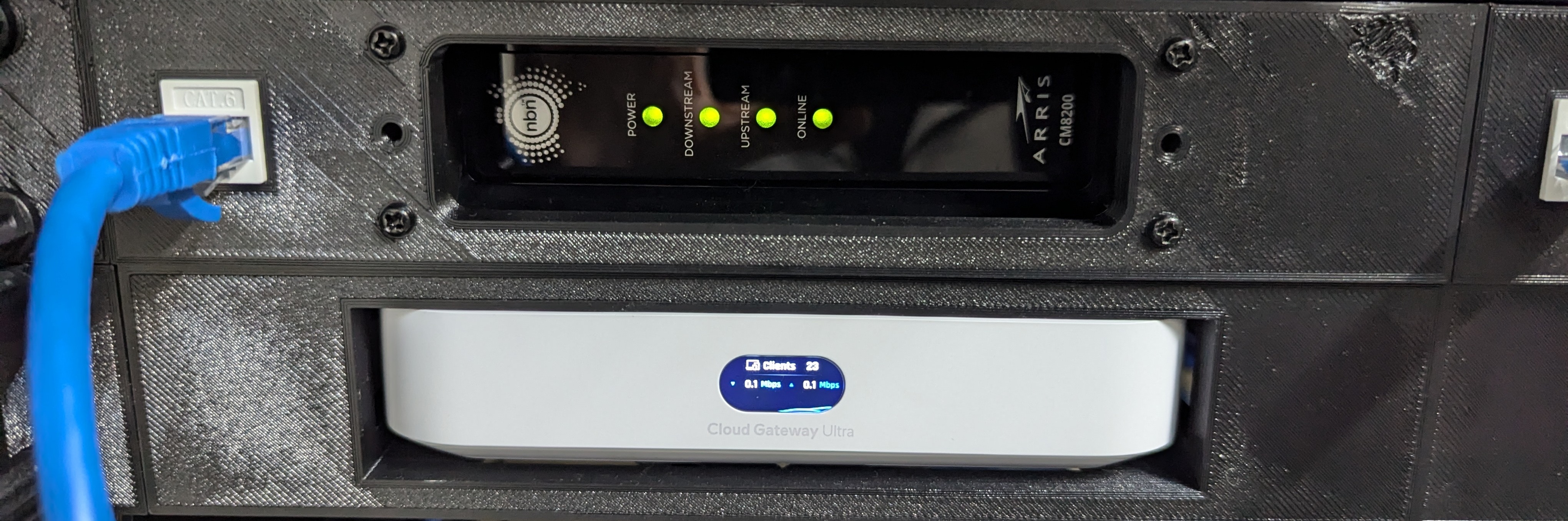 ESRack - Module - Arris Touchstone CM8200 DOCSIS Cable Modem / NBN Cable Box