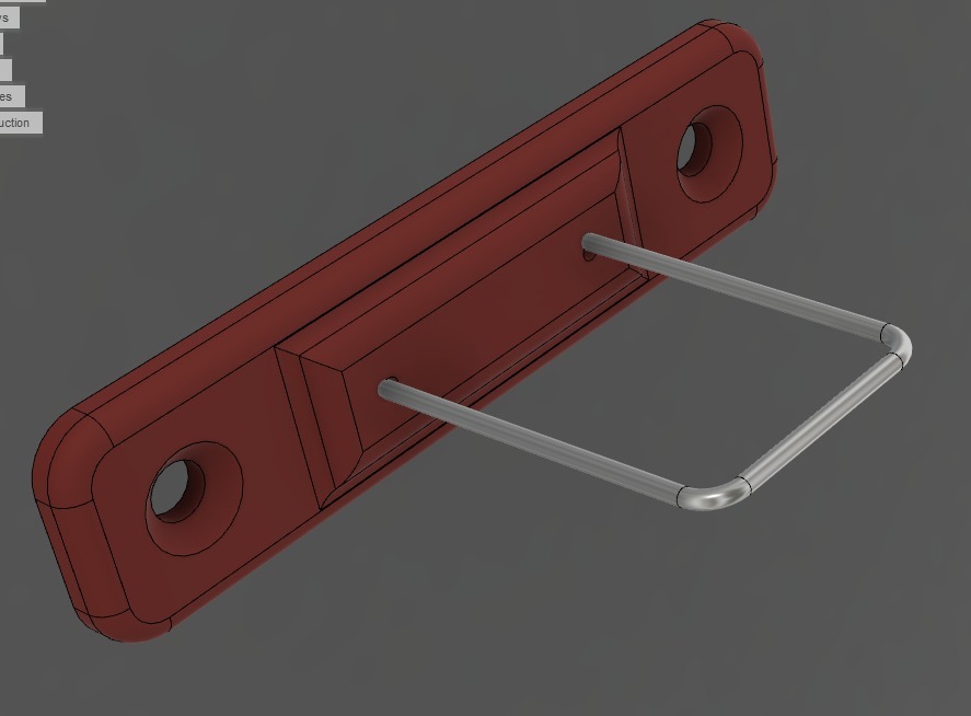 Airplane Wall Mount by Anton Download free STL model