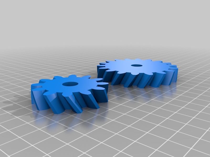 Helical Gears by Anton Download free STL model