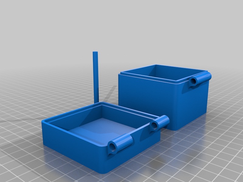 box with hinge
