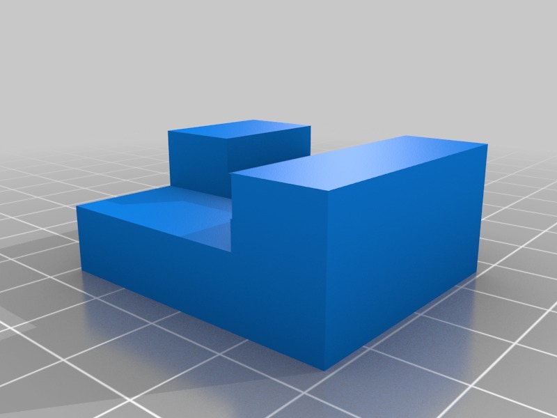 Miniatura 2 do modelo 3D Trifecta Battery base extention