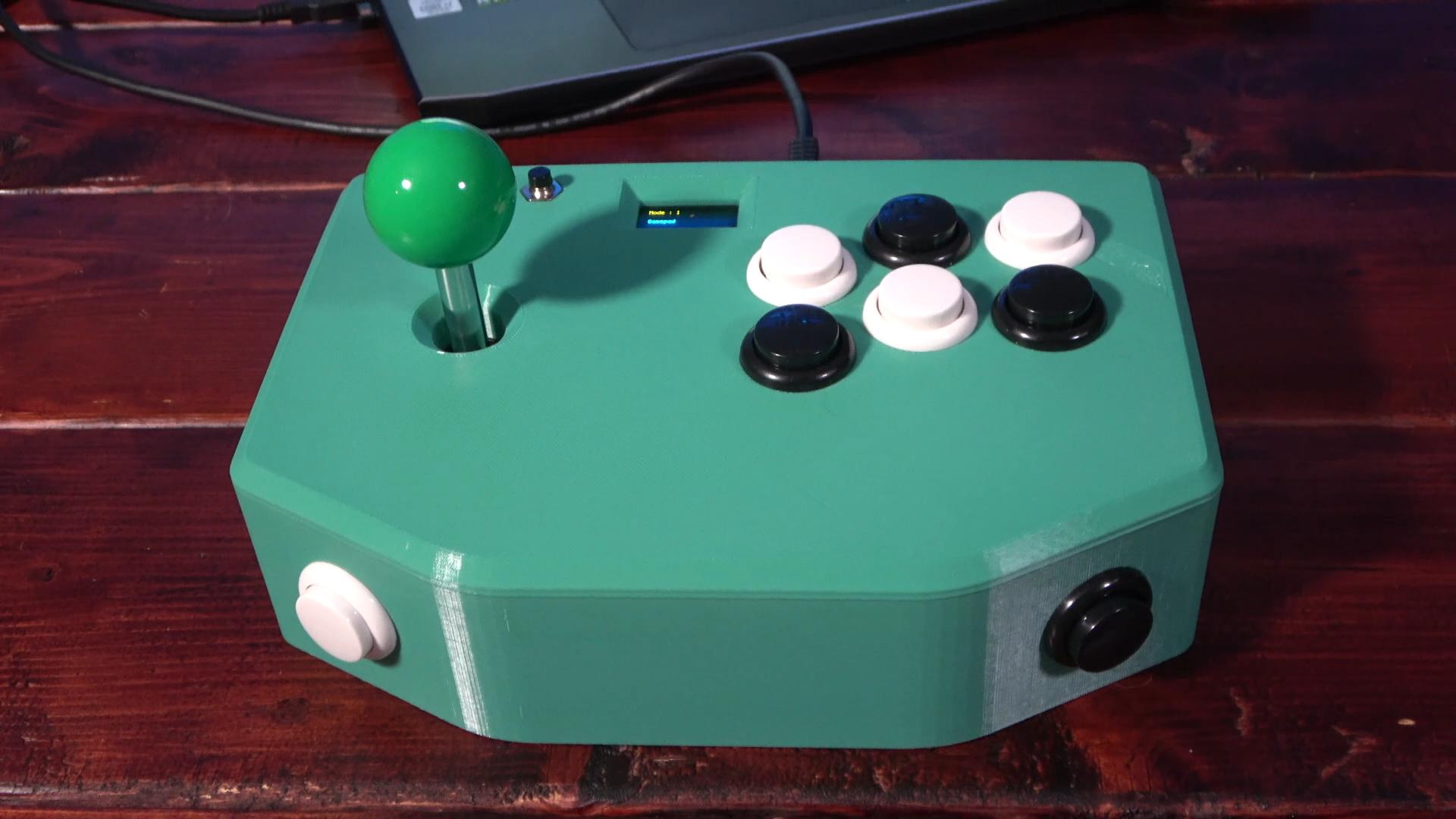 The PicoCader - 3D Printed Raspberry Pi Pico Powered Arcade Controller ...