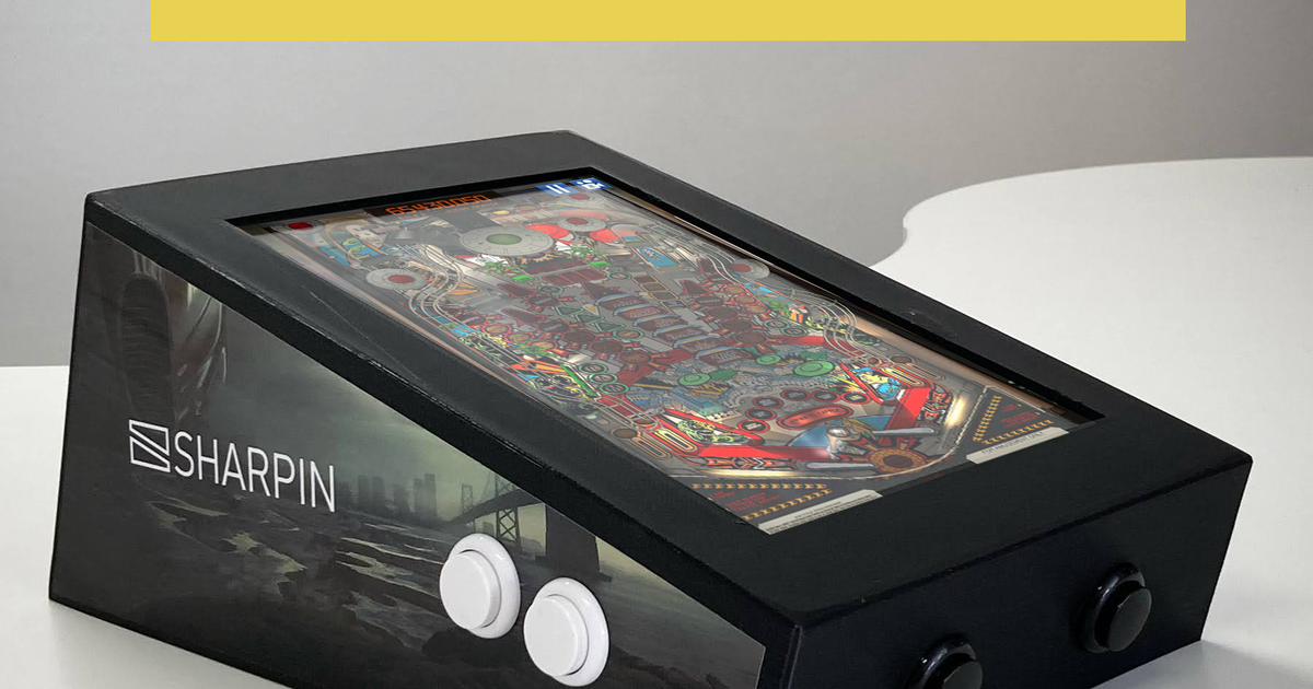 Mini Pinball Machine by Michael Gruber Download free STL model Mini Pinball Machine by Michael Gruber Download free STL model