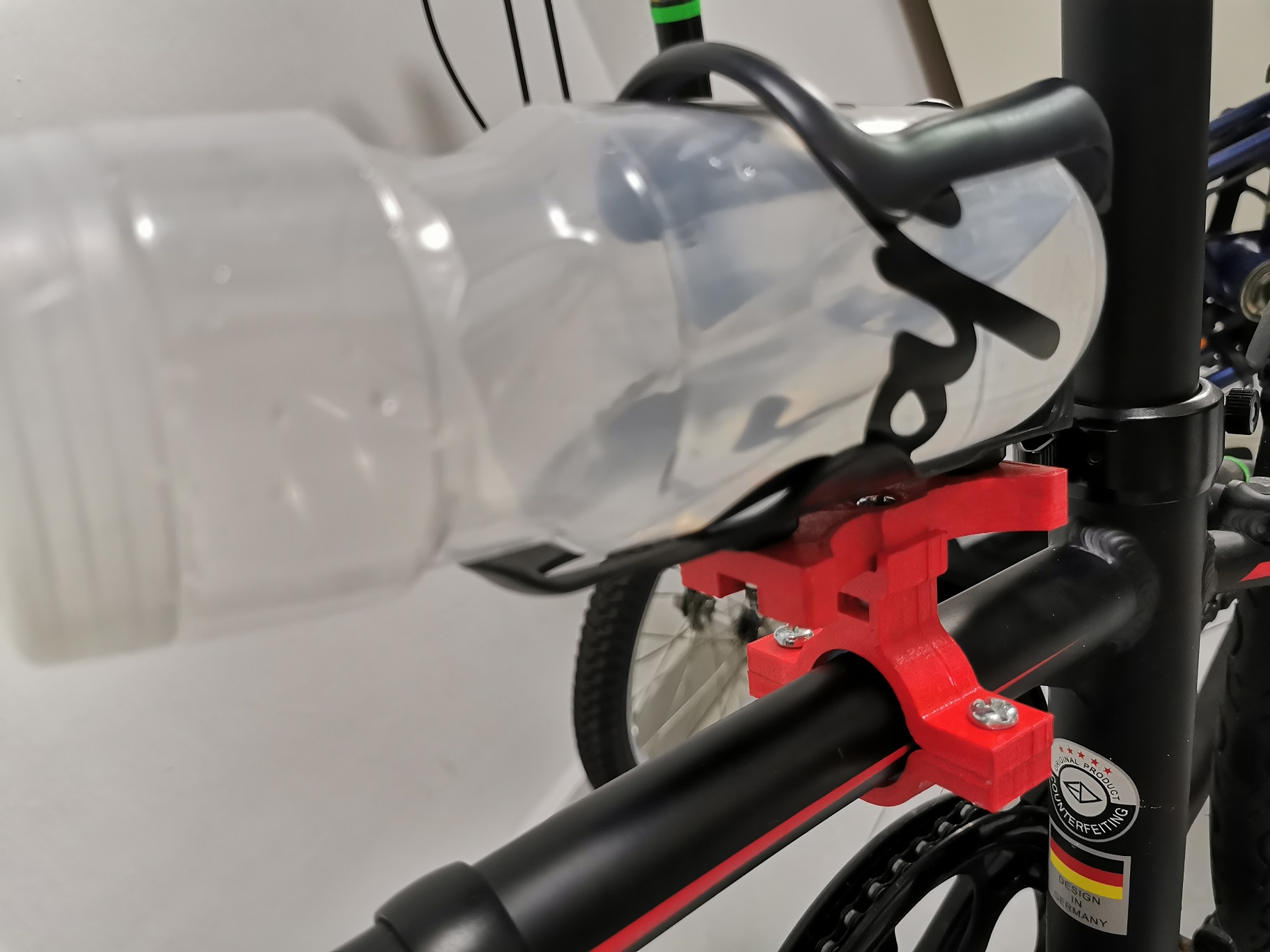 Water Bottle holder clamp