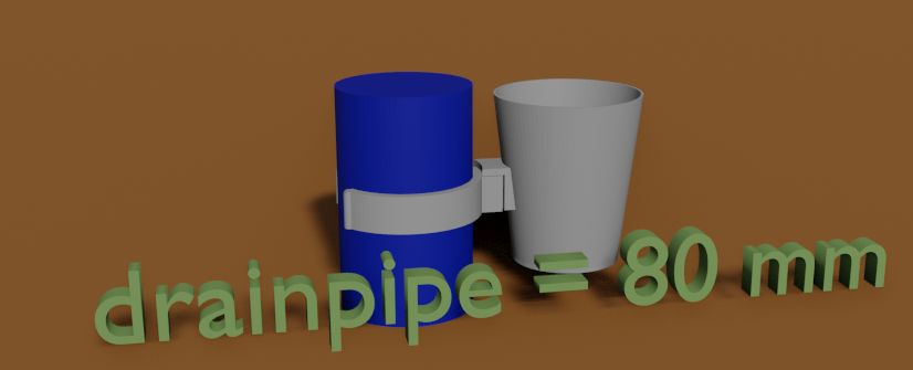 drainpipe flower pot — miniatura 6