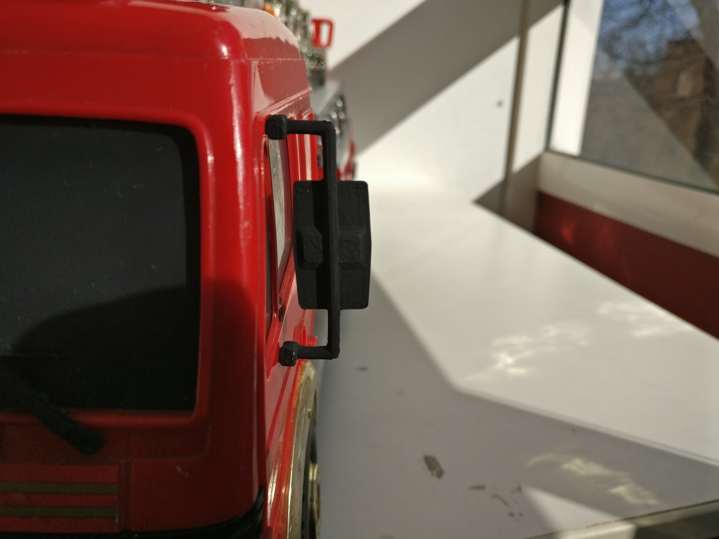 Fire Engine Mirrors Toy Fire Engine Spare Parts (Mirror, Wheelhouse, Battery lid) by gammy ...