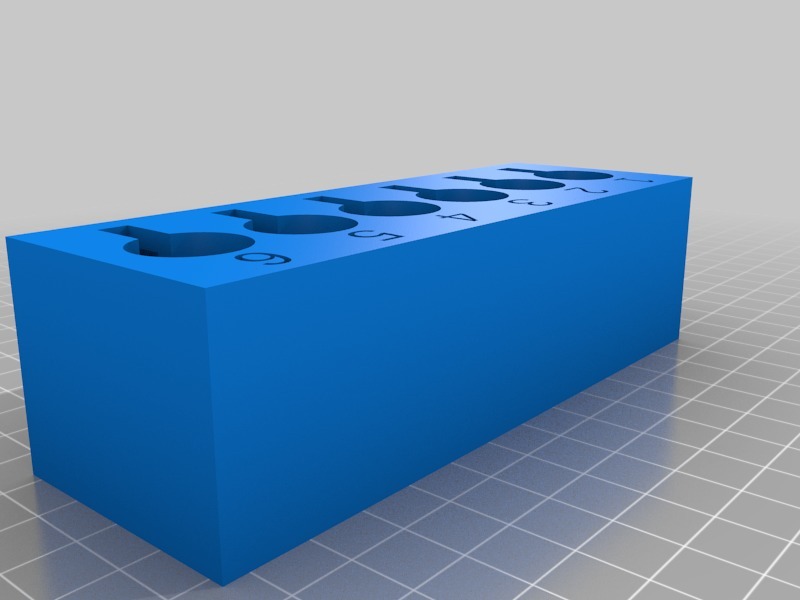 Modular toool training lock set holder by gammy | Download free STL ...