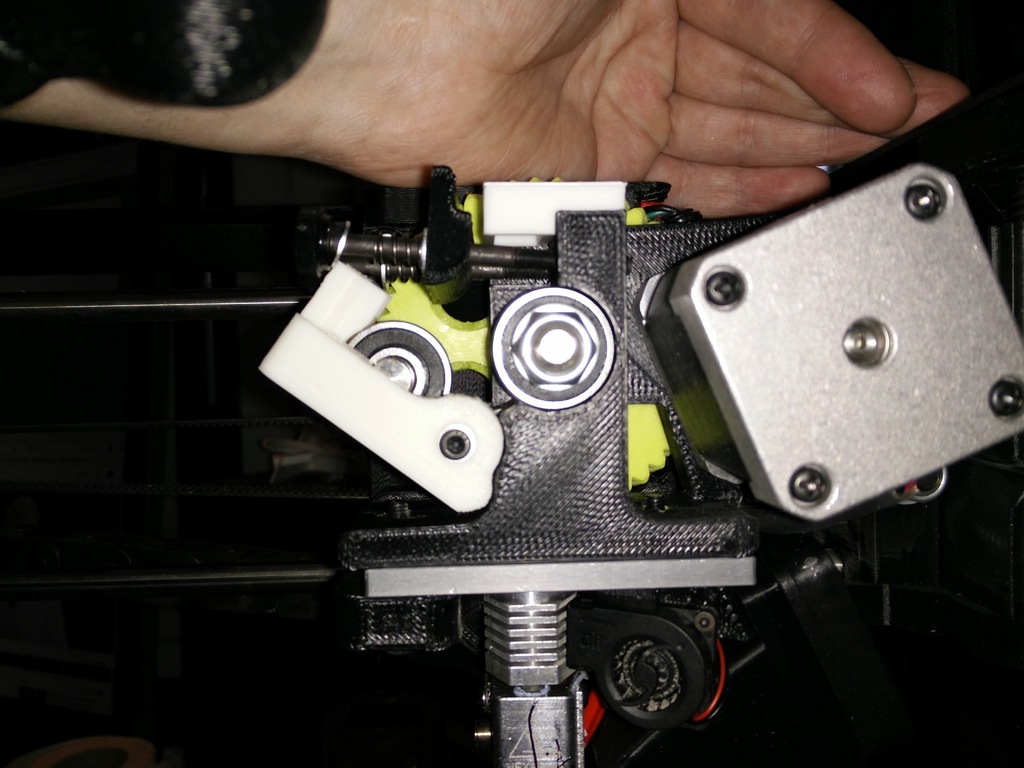 Filament Extruder Detector Interlock for the Lulzbot Mini by gammy