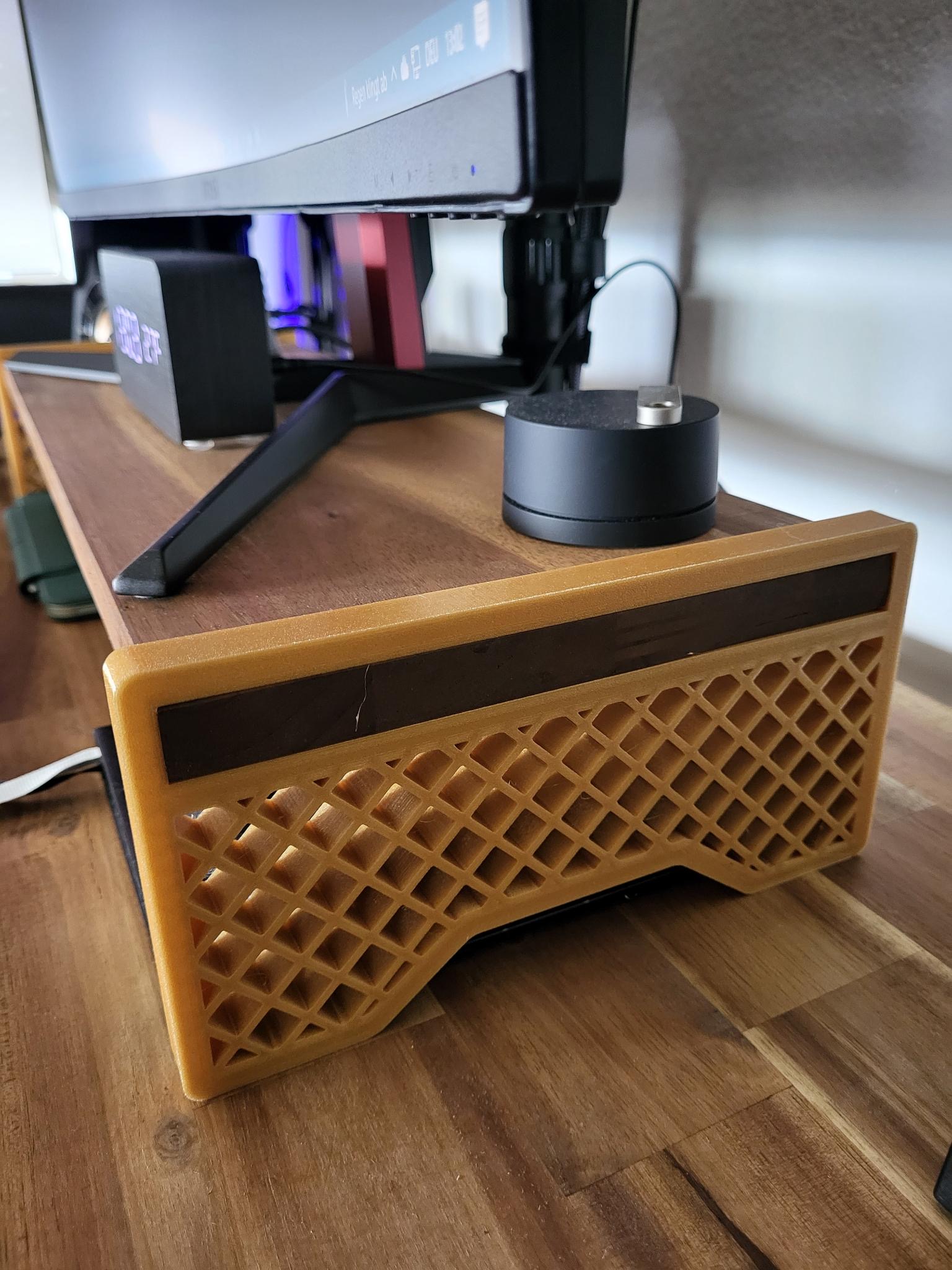 Monitorstand Legs by Emely Download free STL model