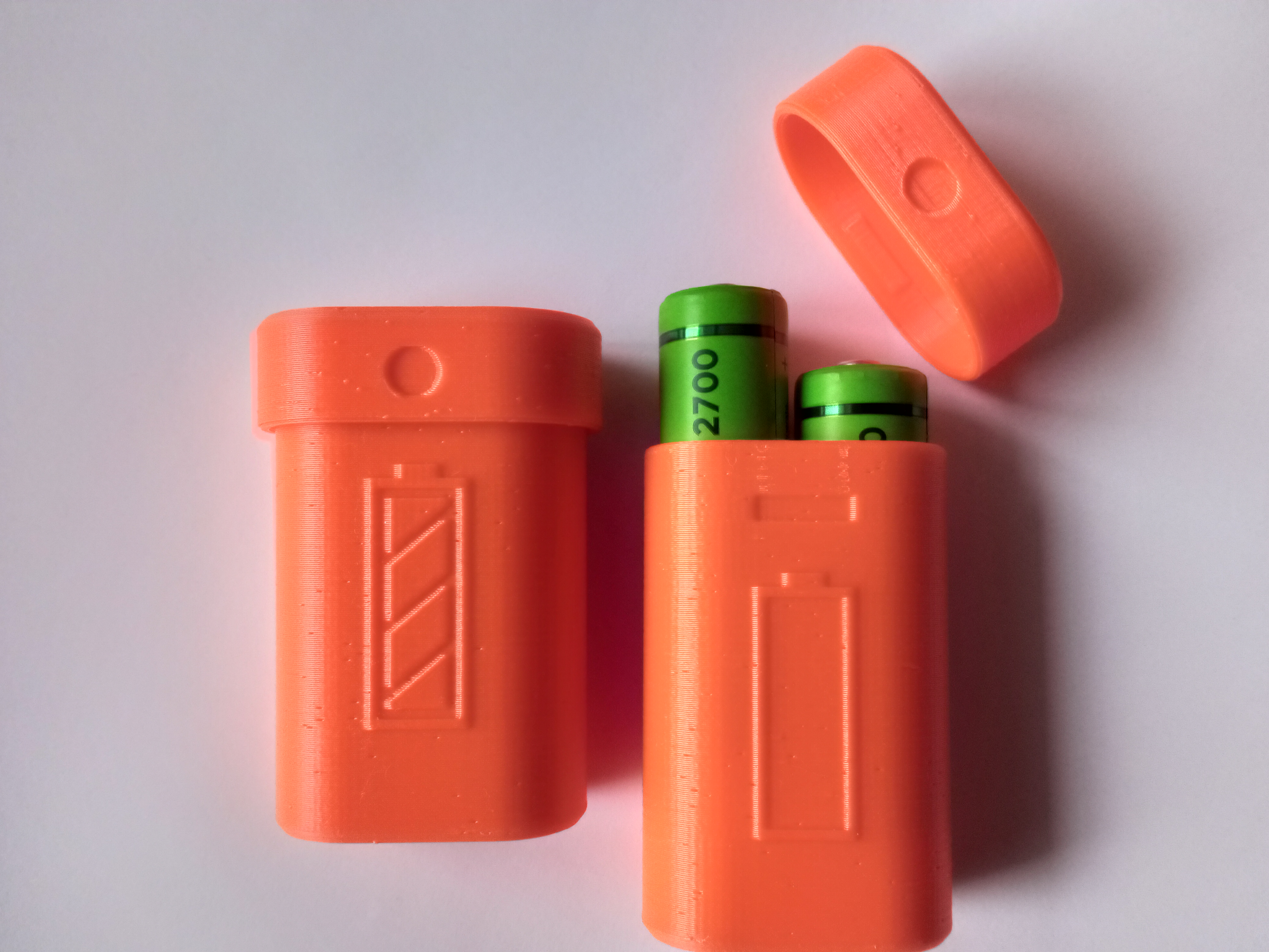 2x AA battery box
