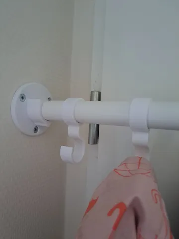 Ikea Komplement rod wall mount