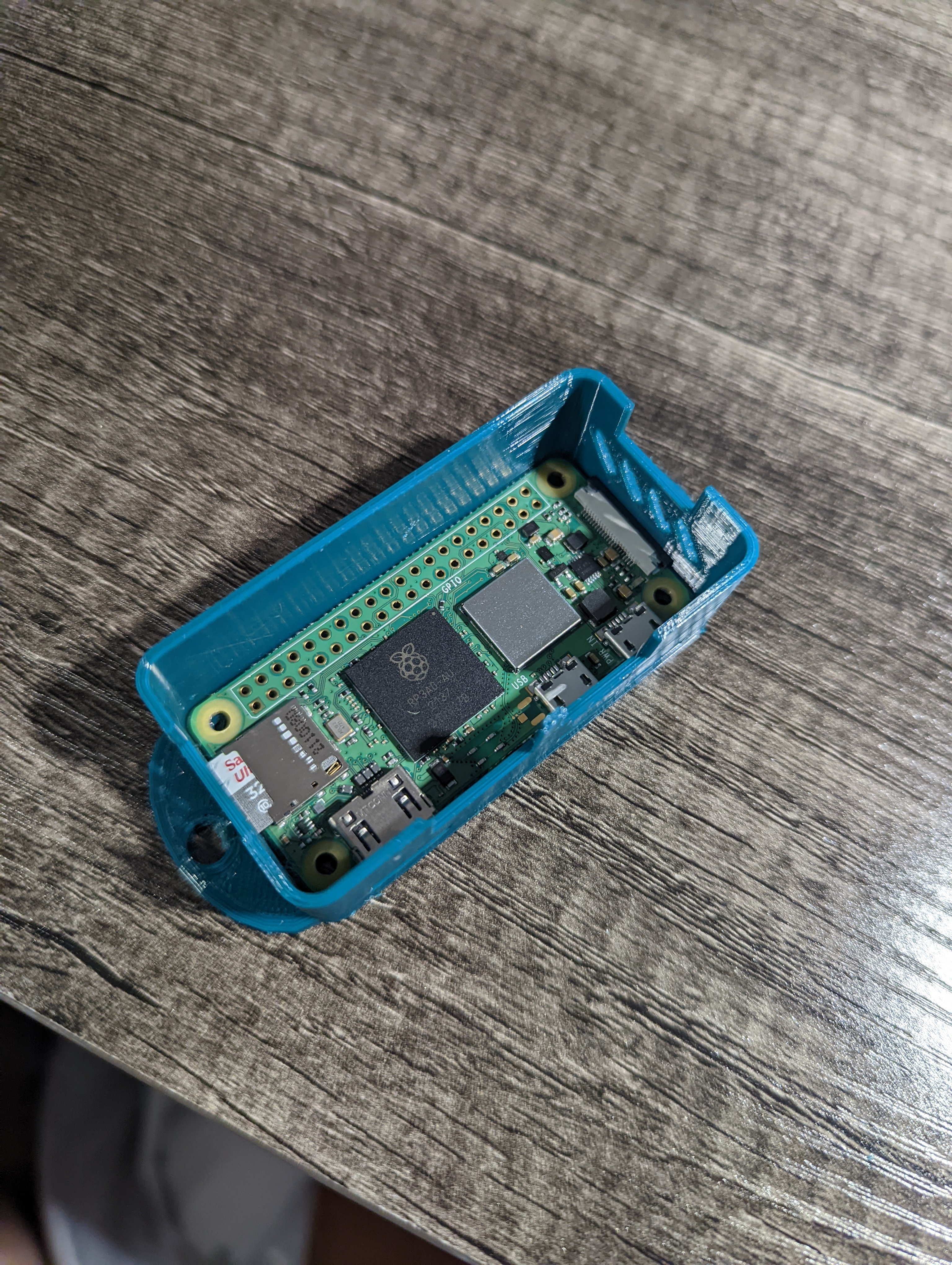 Miniatura 2 do modelo 3D Pi Zero Case with Waveshare Ethernet/USB HUB
