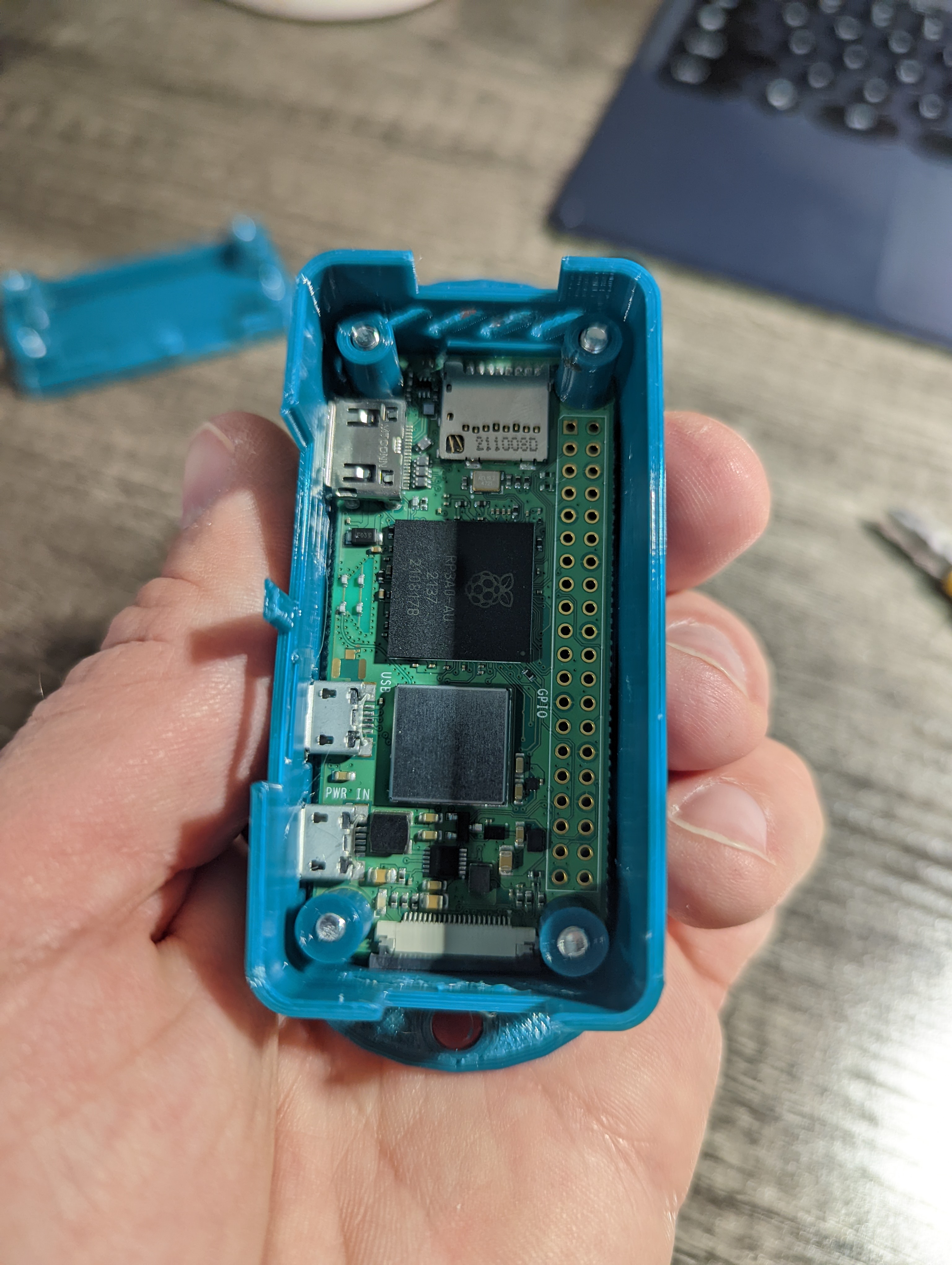 Miniatura 3 do modelo 3D Pi Zero Case with Waveshare Ethernet/USB HUB