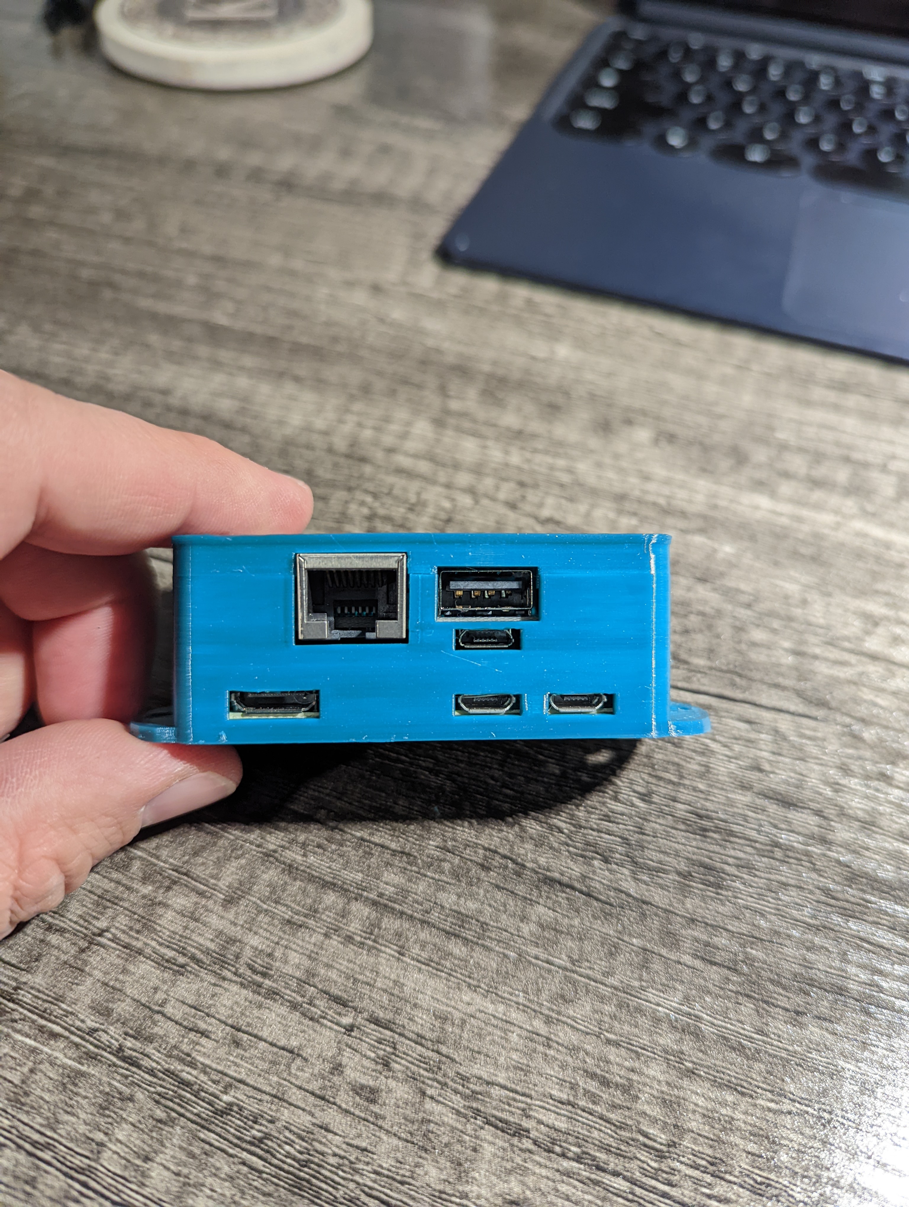 Pi Zero Case with Waveshare Ethernet/USB HUB