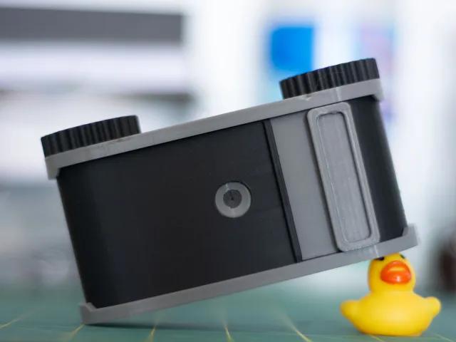 All 3D Printed Camera