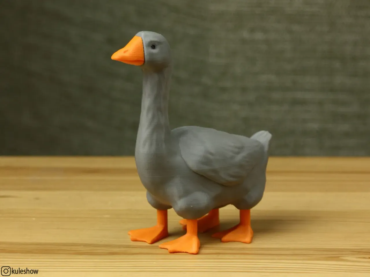 Entitled Goose from Untitled Goose Game_modified by Rhylo Night, Download  free STL model
