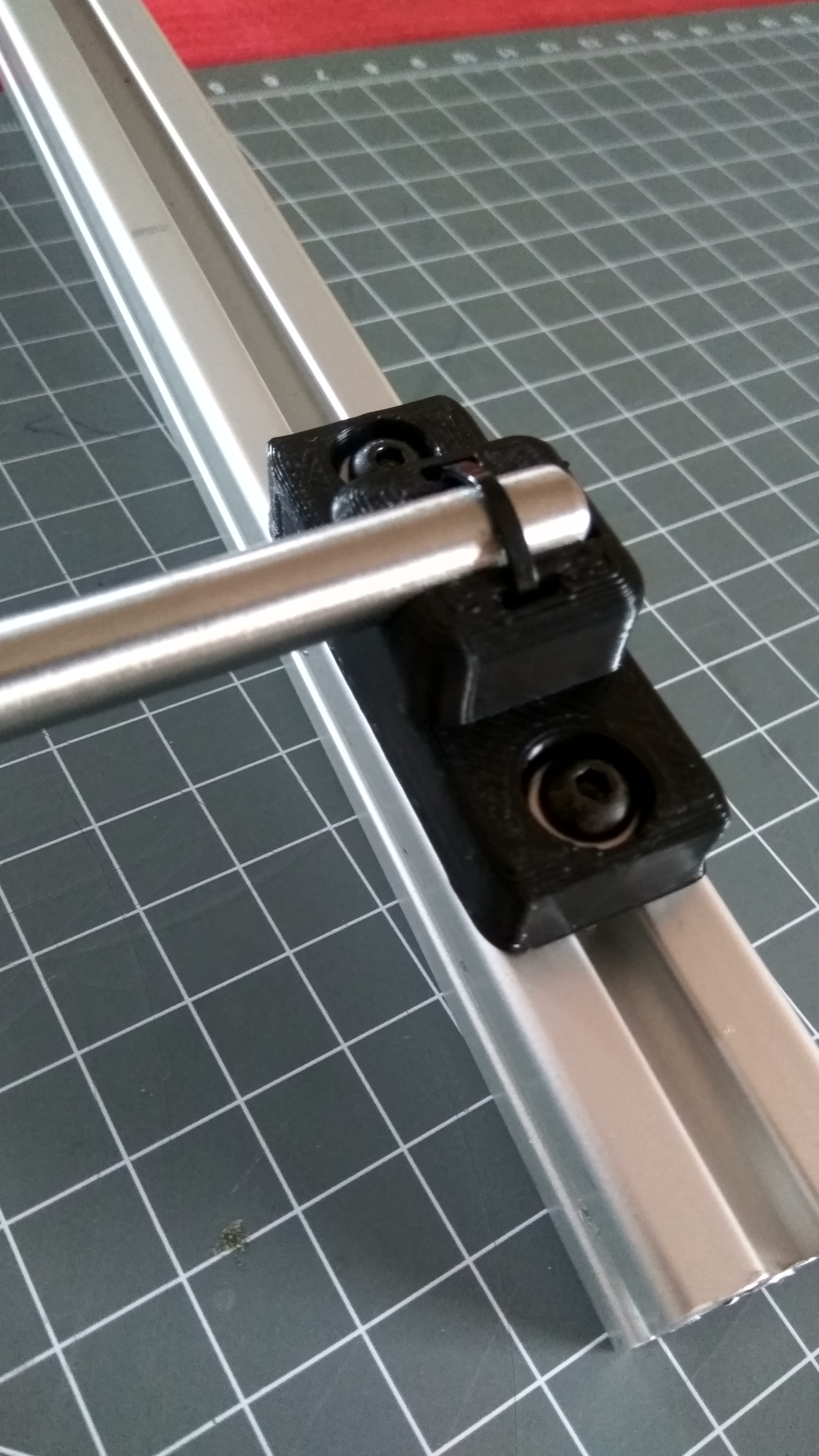 8mm Linear  rod shaft to  2020 T-slot