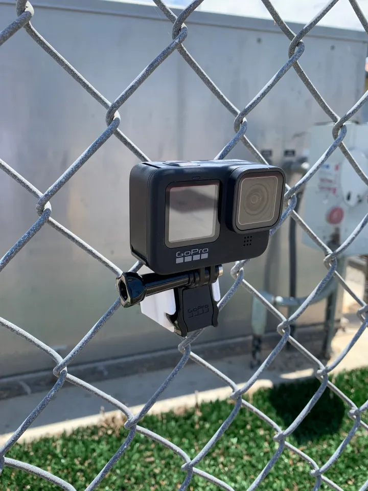 gopro chain link fence mount