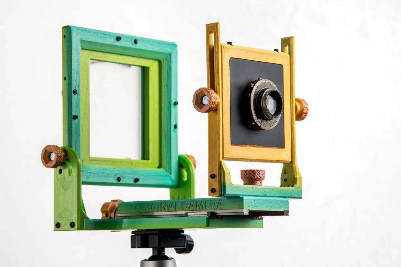 4x5 large format camera by Kevin Valverde Download free STL