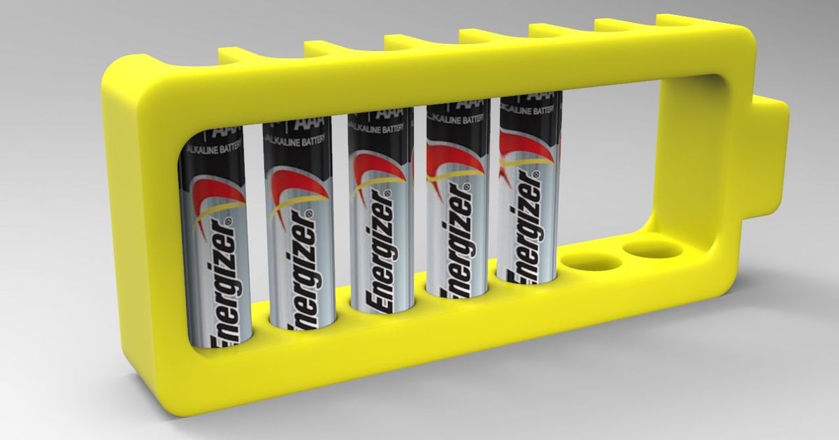 Battery of batteries // Battery Storage AAA by CaroEmmanuel Download