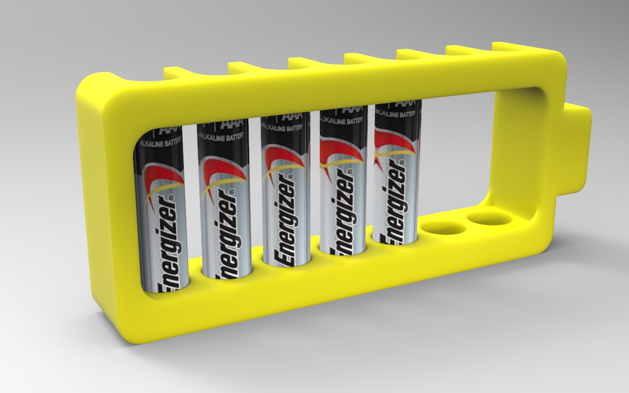 Battery of batteries // Battery Storage AAA by CaroEmmanuel Download
