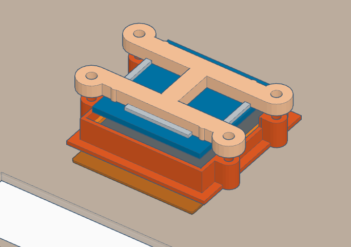 MAX7219 Mounting Frame — miniatura 3